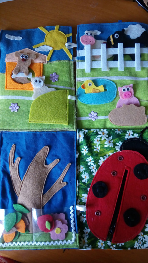 Quiet book č. 89 pro Ninu — foto 3