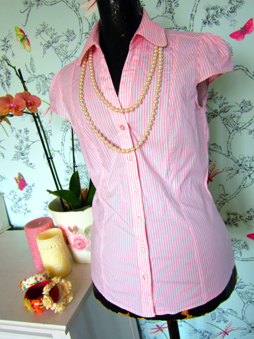 Halenečka pink proužek — foto 2