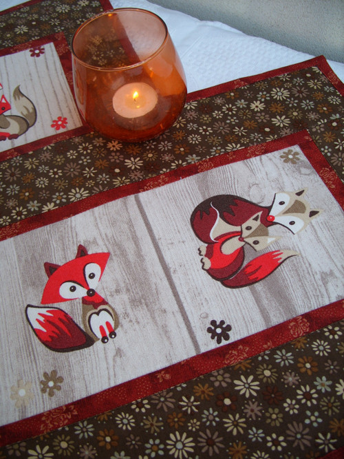 Prostírání - Lištičky — foto 5