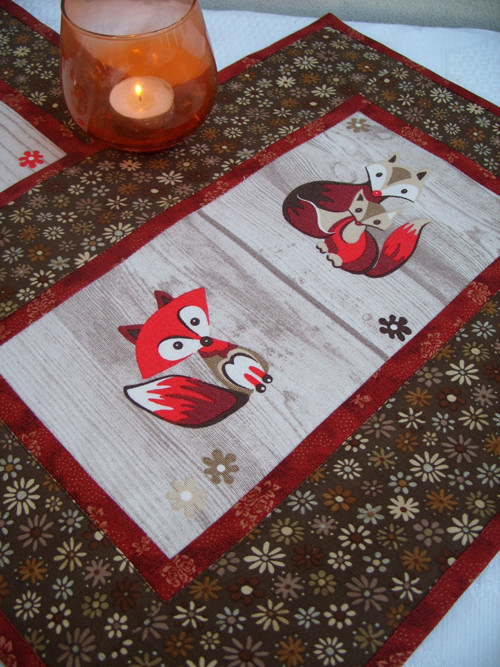 Prostírání - Lištičky — foto 6