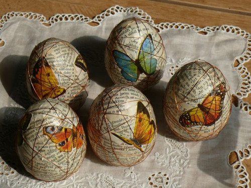Vajíčko větší s motýly — foto 2