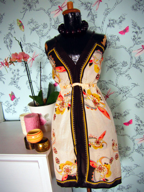 Minišaty boho hippie — foto 3