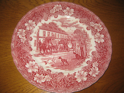 Servírovací tác - anglický porcelán — foto 4