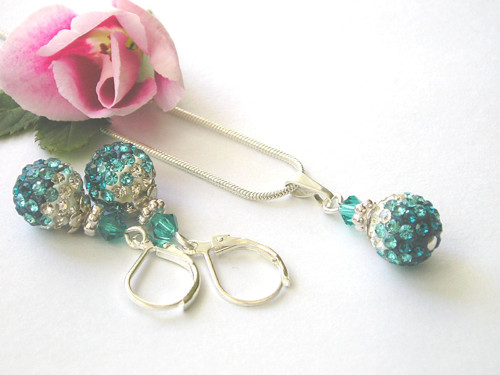 Shamballa souprava Blue Zircon — foto 4