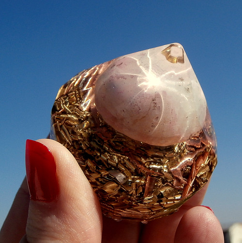 ORGONIT - Diamant, *Manganokalcit* — foto 3