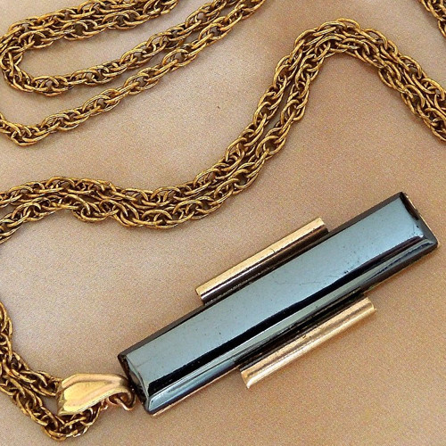 Jablonecké art deco s jabloneckým hematitem — foto 3