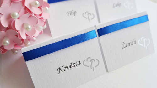 Svatební jmenovka Hearts — foto 2