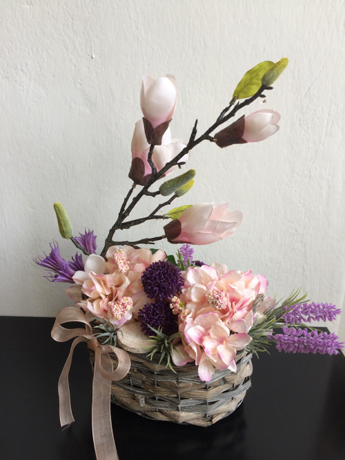 Magnolie a hortenzie — foto 4