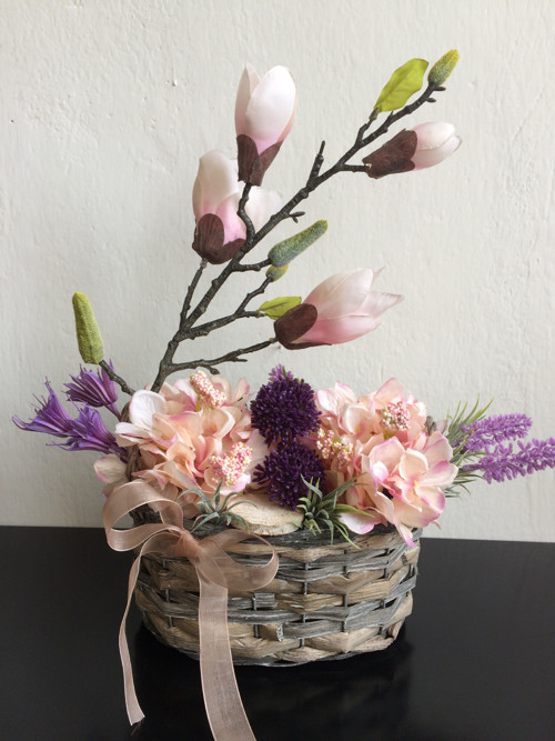 Magnolie a hortenzie — foto 6