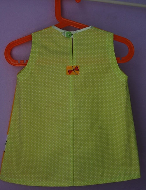 Šaty " Veselá holčička". Vel 86-92. — foto 5