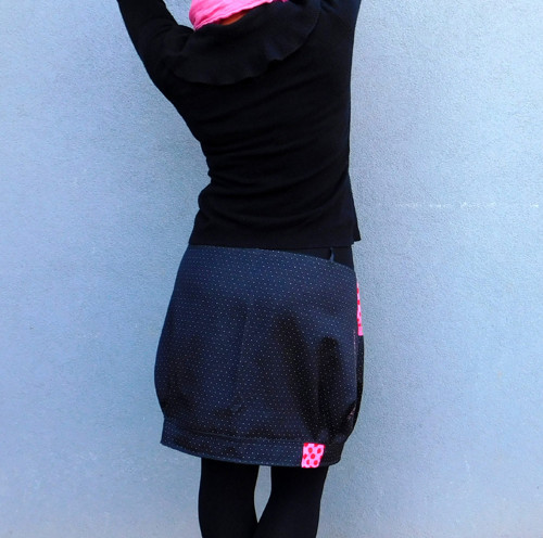 Sukně VIVAT POCKETS - Dotty Red-Pink — foto 4