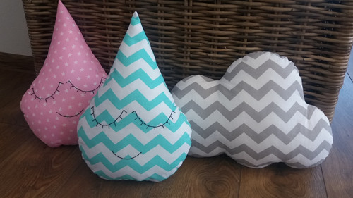 Sada dekoračních polštářků — foto 3