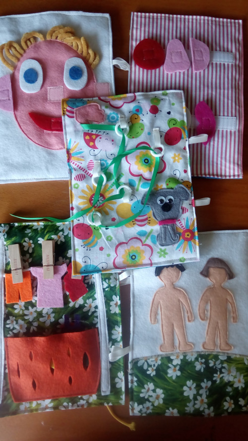 Quiet book č. 90 pro Rozinku — foto 2