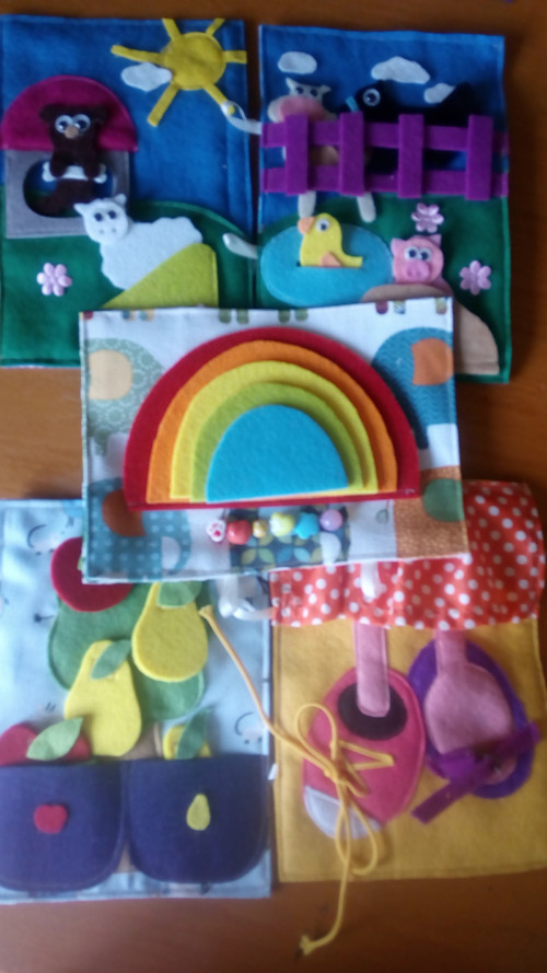 Quiet book č. 90 pro Rozinku — foto 3