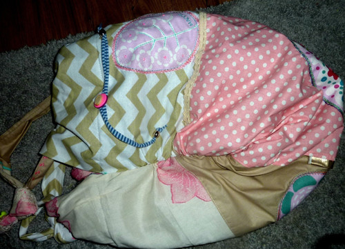 Obří taška Gipsy pink — foto 4