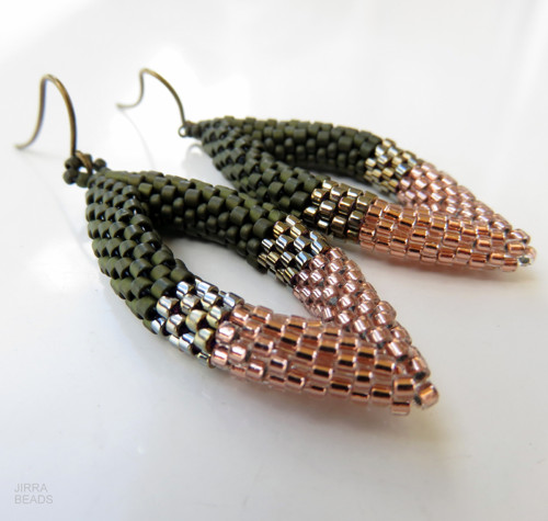 Slzičky copper-dark olive — foto 3