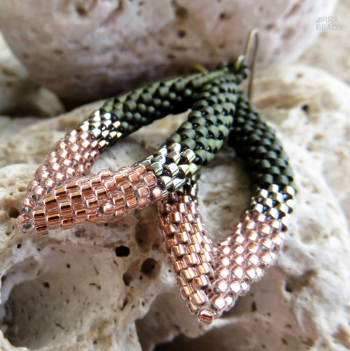 Slzičky copper-dark olive — foto 4