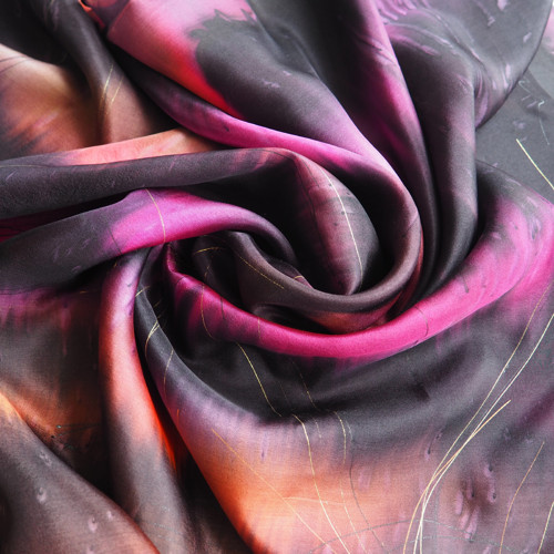 Plejády - hedvábný pléd 90 x 180 cm — foto 5