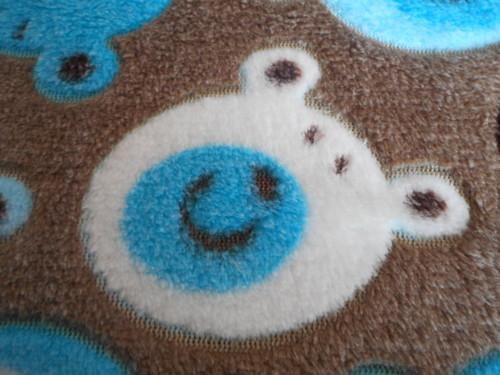 Fleece - medvídci - modrá — foto 3