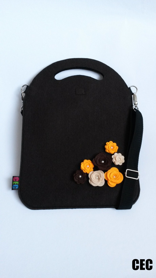 Flowerbed in brown-crossbody hang — foto 2