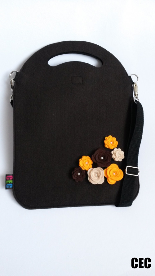 Flowerbed in brown-crossbody hang — foto 3