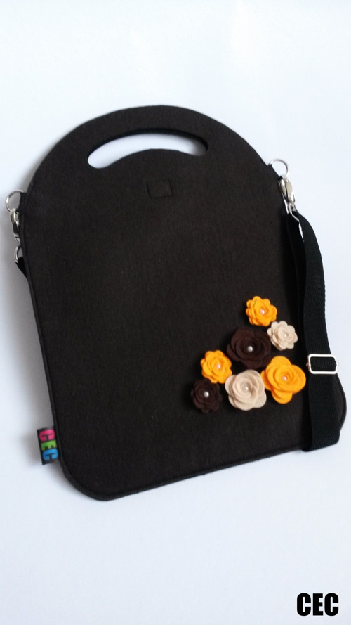 Flowerbed in brown-crossbody hang — foto 4