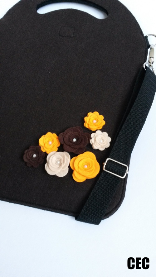 Flowerbed in brown-crossbody hang — foto 5