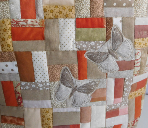 Patchwork s motýlky - taška — foto 5