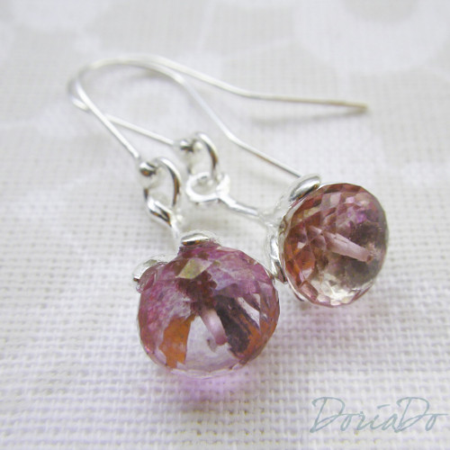 Strieborné náušnice Pinky (Ag 925) — foto 3