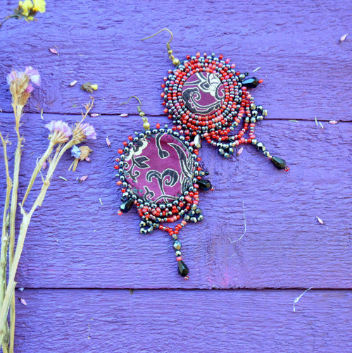 ...brocade earrings n.34 — foto 3