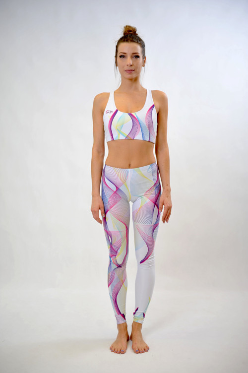 Colored Swirly lines - legíny — foto 4