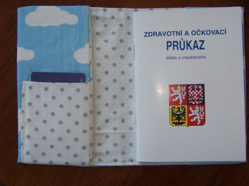 Obal na průkaz ZP - obláčkový — foto 2