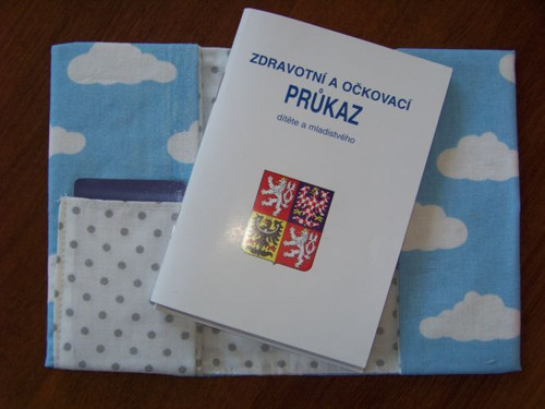 Obal na průkaz ZP - obláčkový — foto 3