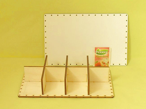 Krabička na čaj - překl. topolová+ HDF dno — foto 3