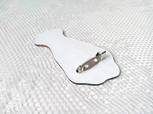 Retro Girl brooch — foto 2