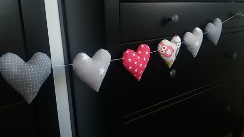 Srdíčková girlanda — foto 2