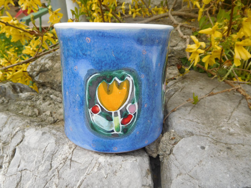 Mega hrnek s divnokvítím..1,2l — foto 2