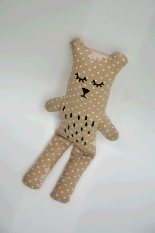Mini Bubu Bear brown, dots — foto 3