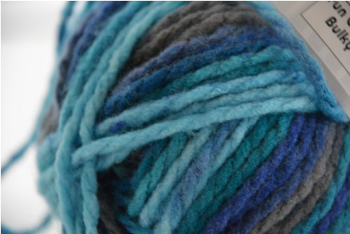 Příze Fun Colors Bulky Blue — foto 2
