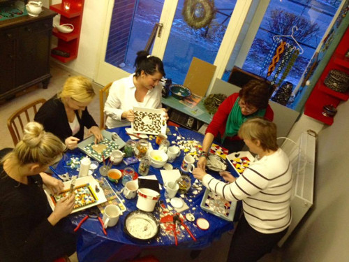 Workshop keramické mozaiky — foto 2