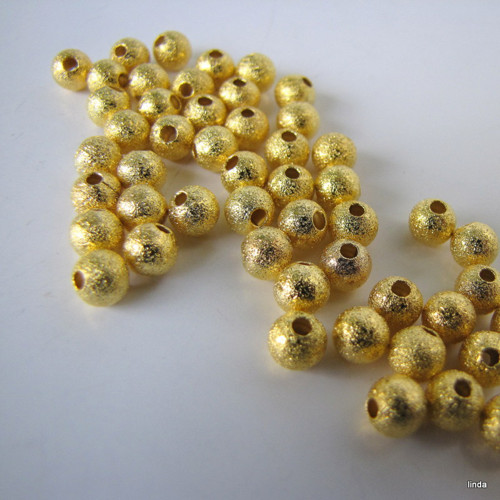 Mačkané korálky * kulička * 6mm * 30 ks /bal — foto 3