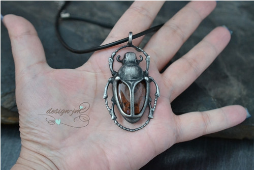 Scarabeus - obsidián moka — foto 4