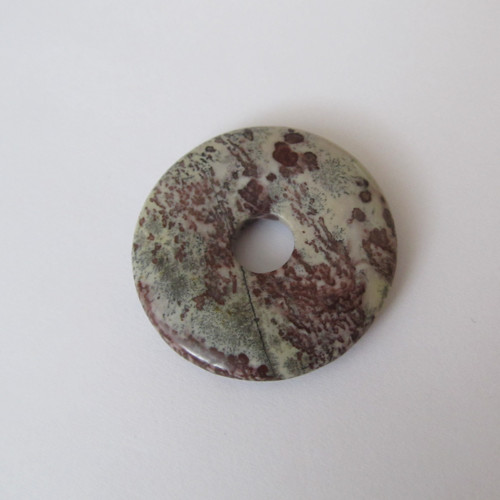 Donut - přírodní leštěný kámen - 4 cm — foto 2