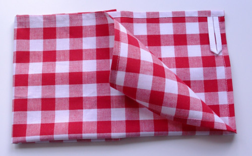 Sada utěrek RED&WHITE na přání — foto 2