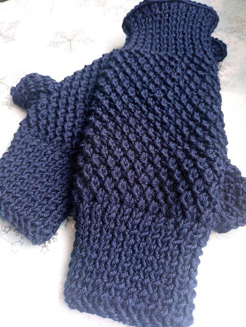 Souprava TMAVĚ MODRÁ 50% merino — foto 4