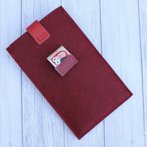 Obal na mobil "Red, dots and owl" — foto 4