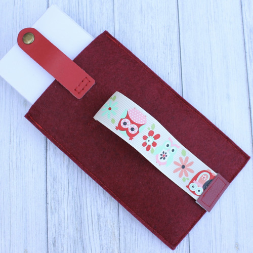 Obal na mobil "Red, dots and owl" — foto 5