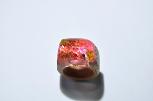Drevený prsten Pinky — foto 2
