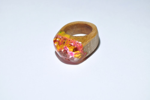 Drevený prsten Pinky — foto 4