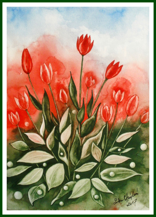 Jaro s tulipány — foto 2